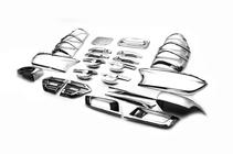 Ford Ranger 2011–2022 Apdares uzliku komplekts 2015+ (hroms ABS) foto 4