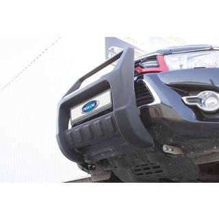Priekšējais bufera aizsargstienis Jaguar (nerūsējošais tērauds) Ford Ranger 2011–2022 foto 2