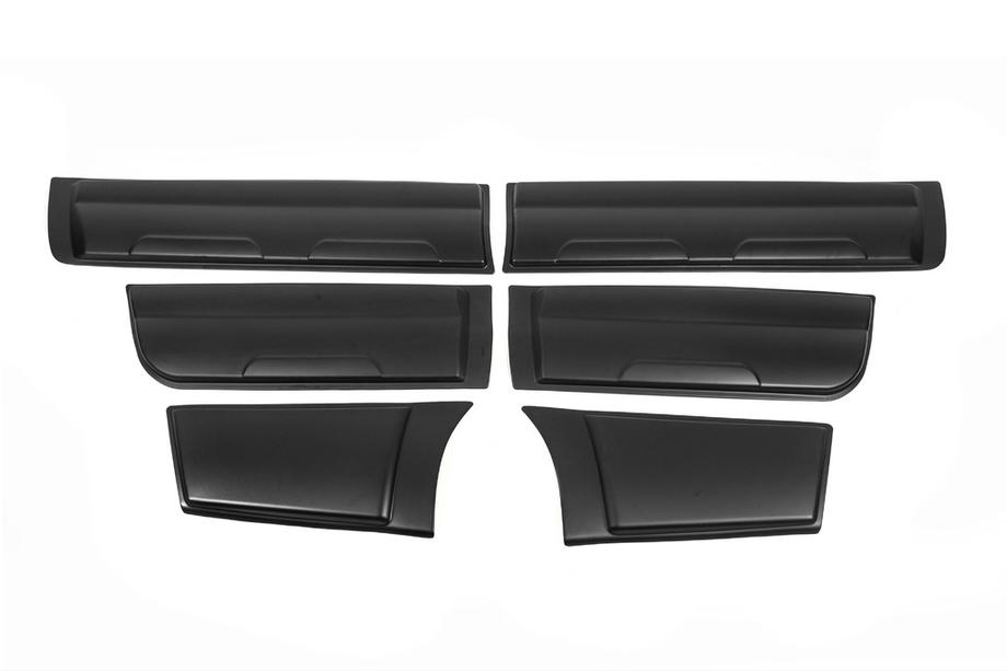 Toyota Hilux 2015– Durvju moldingi Meliset (6 gab., ABS) Image