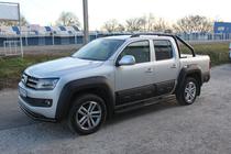 Volkswagen Amarok 2010–2022 Durvju moldingas OmsaLine (6 gab., ABS) foto 6