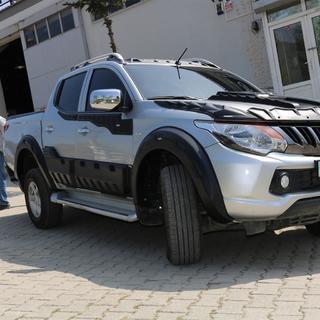 Riteņu arku paplašinātāji V2 (2015-2019, EuroCap) Mitsubishi L200 2015–2024 foto 3