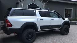 Toyota Hilux 2015– Riteņu arku paplašinātāji (2015–2020, ABS, skrūvējami) foto 13