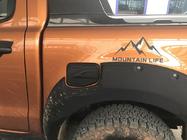 Ford Ranger 2011–2022 Skrūvējami riteņu arku paplašinājumi foto 8