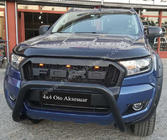 Ford Ranger 2011–2022 Priekšējā radiatora reste ar LED V2 foto 5