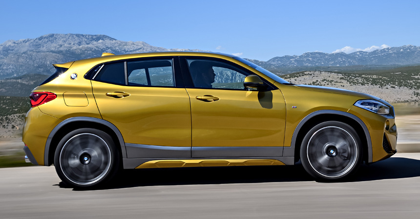 Iepazīšanās ar jauno pilsētas krosoveru BMW X2
