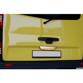 Hromēta līste virs numura zīmes (apakšējā, nerūsējošā tērauda) Opel Vivaro 2001–2015 foto 1