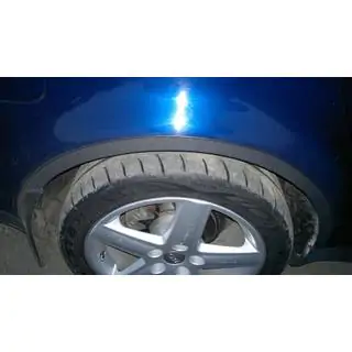 Riteņu arku uzlikas (4 gab., melnas) Audi A6 C5 2001–2004 foto 3