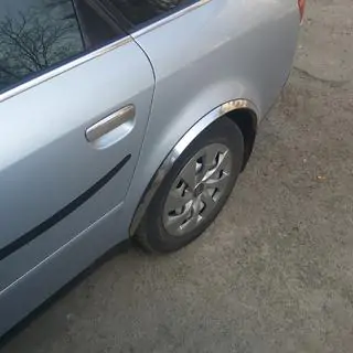 Riteņu arku uzlikas (4 gab., nerūsējošais tērauds) Audi A6 C5 1997–2001 foto 3