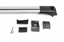 Nissan Qashqai 2007–2010 Šķērssijas uz jumta reliņiem bez atslēgas Flybar V1 (2 gab.) foto 5