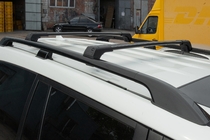 Nissan Qashqai 2007–2010 Šķērssijas uz jumta reliņiem bez atslēgas Flybar V1 (2 gab.) foto 11