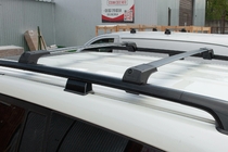 Nissan Qashqai 2007–2010 Šķērssijas uz jumta reliņiem bez atslēgas Flybar V1 (2 gab.) foto 15