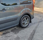 Citroen Berlingo 2008–2018 Riteņu arku uzlikas (4 gab., melnas) 2 sānu durvīm, plastmasa foto 5
