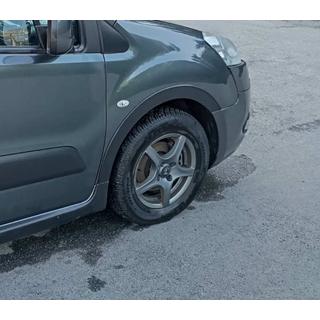 Riteņu arku uzlikas (4 gab., melnas) Citroen Berlingo 2008–2018 foto 4