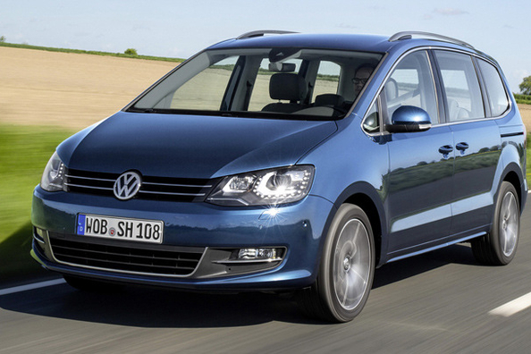 Volkswagen Sharan otrās paaudzes minivens
