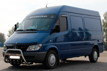 Mercedes Sprinter W901/902/903/904/905 1995–2006 Kengurins WT004 (nerūsējošais tērauds) foto 2