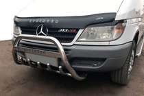 Mercedes Sprinter W901/902/903/904/905 1995–2006 Kengurins WT004 (nerūsējošais tērauds) foto 4