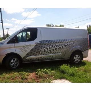 Riteņu arku uzlikas (6 gab., melnas) Ford Custom 2013–2022 foto 4