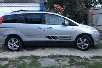Mazda 5 2005–2009 Riteņu arku uzlikas (4 gab., melnas) foto 2
