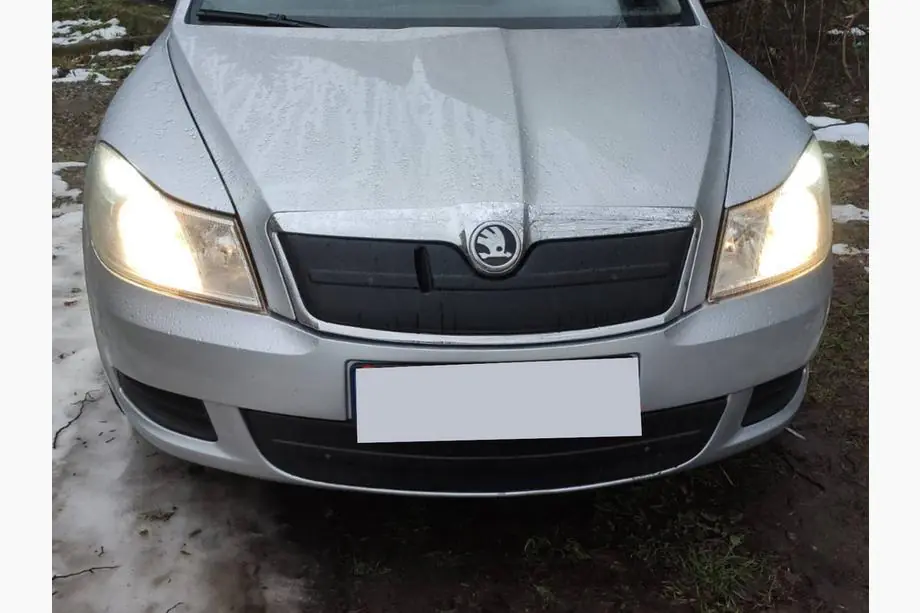 Skoda Octavia II A5 2010–2013 Ziemas pārsegs radiatora restei (apakšējais) Foto 2
