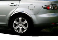 Mazda 6 2003–2008 Riteņu arku uzlikas (4 gab., nerūsējošais tērauds) foto 1
