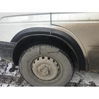 Riteņu arku uzlikas (6 gab., melnas) Mercedes Sprinter W901/902/903/904/905 1995–2006 foto 4