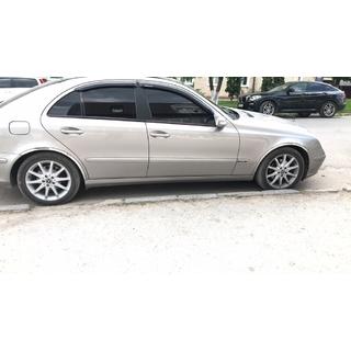 Riteņu arku uzlikas (4 gab., nerūsējošais tērauds) Mercedes E-сlass W211 2002–2009 foto 4