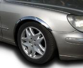Mercedes S-class W220 1998–2005 Riteņu arku uzlikas (4 gab., nerūsējošais tērauds) foto 2