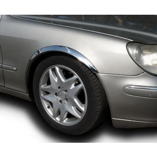 Riteņu arku uzlikas (4 gab., nerūsējošais tērauds) Mercedes S-сlass W220 1998–2005 foto 2