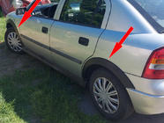 Opel Astra G Classic 1998–2012 Arku uzlikas (SD/HB) (4 gab., melnas) foto 1