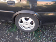 Opel Vectra B 1995–2002 Riteņu arku uzlikas (4 gab., melnas) Metāla foto 7