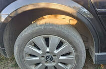 Opel Vectra C 2002–2008 Spārnu arku uzlikas SD (4 gab., melnas) foto 1