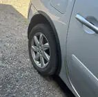 Renault Espace 2002–2014 Riteņu arku uzlikas (4 gab., melnas) foto 3