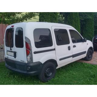 Riteņu arku uzlikas (4 gab., melnas) Renault Kangoo 1998–2008 foto 4