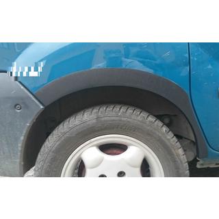 Riteņu arku uzlikas (4 gab., melnas) Renault Kangoo 1998–2008 foto 2