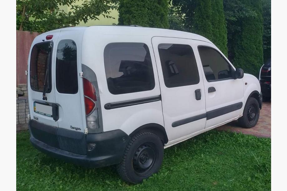 Renault Kangoo 1998–2008 Riteņu arku uzlikas (4 gab., melnas) Plastmasa Foto 4
