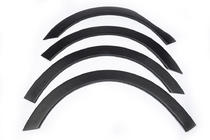 Renault Kangoo 2008–2020 Riteņu arku uzlikas (4 gab., melnas) 2008-2012, ABS plastmasa foto 3