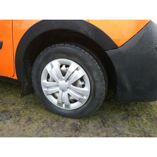 Riteņu arku uzlikas (4 gab., melnas) Renault Kangoo 2008–2020 foto 1