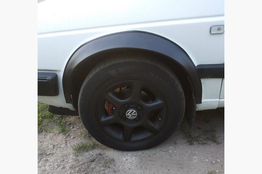Volkswagen Golf 2 1983–1992 Riteņu arku uzlikas (4 gab., melnas) Image