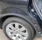Volkswagen Passat B5 1997–2005 Riteņu arku uzlikas (4 gab., melnas) Sedans, 1996-2000, metāls foto 15