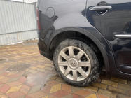 Volkswagen Touran 2003–2010 Riteņu arku uzlikas (4 gab., melnas) 2006-2010, metāla foto 7