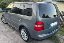 Volkswagen Touran 2003–2010 Riteņu arku uzlikas (4 gab., melnas) 2006-2010, metāla foto 2