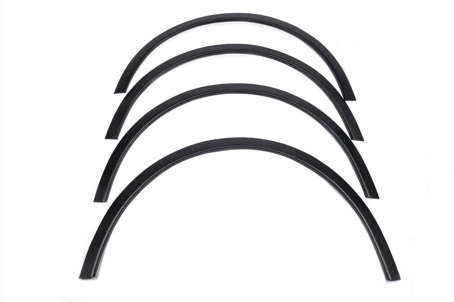 Volkswagen Touran 2003–2010 Riteņu arku uzlikas (4 gab., melnas) 2006-2010, plastmasas Foto 3