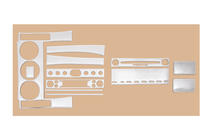 Land Rover Freelander I 1997–2006 Paneļa uzlikas (2004-2005, 12 gab.) foto 2