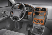 Mazda 323 1977–2003 Instrumentu paneļa uzlikas (2000-2004) foto 1