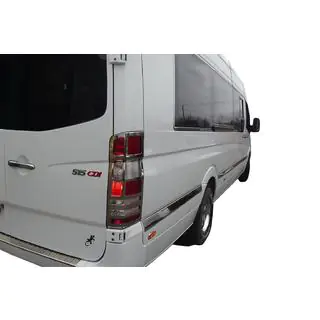Stoplukturu uzlikas (2 gab., nerūsējošais tērauds) Mercedes Sprinter W906 2006–2018 foto 1