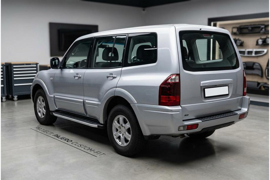 Mitsubishi Pajero Wagon III 1999–2006 Sānu pakāpieni Fullmond (2 gab., alumīnijs) Image
