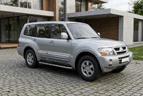 Mitsubishi Pajero Wagon III 1999–2006 Sānu pakāpieni Maydos V1 (2 gab., alumīnijs / nerūsējošais tērauds) foto 1