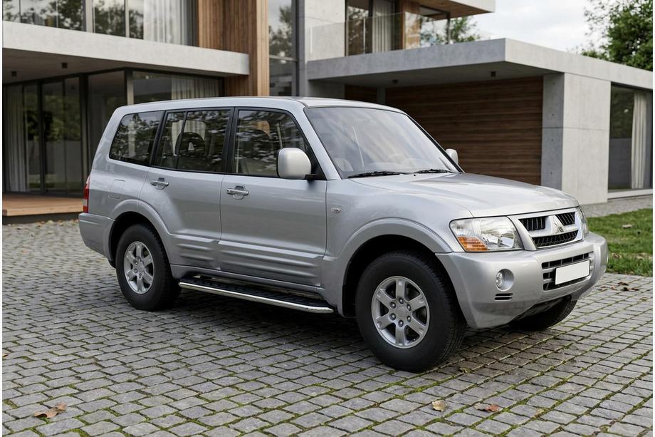 Mitsubishi Pajero Wagon III 1999–2006 Sānu pakāpieni Maydos V1 (2 gab., alumīnijs / nerūsējošais tērauds) Image