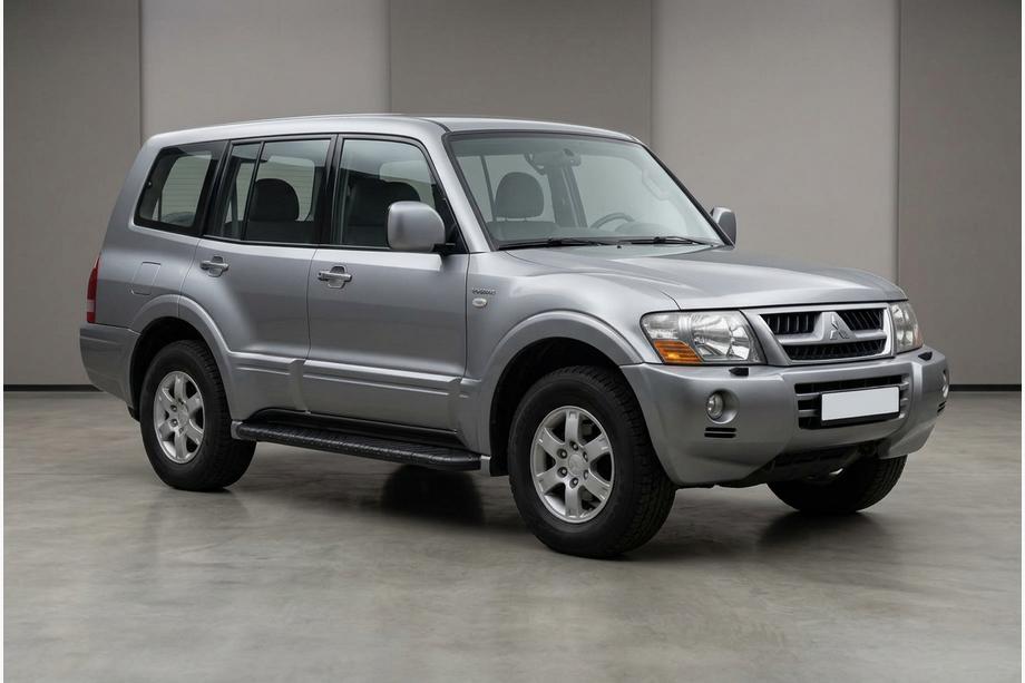 Mitsubishi Pajero Wagon III 1999–2006 Sānu pakāpieni Bosphorus Black (2 gab., alumīnijs) Image