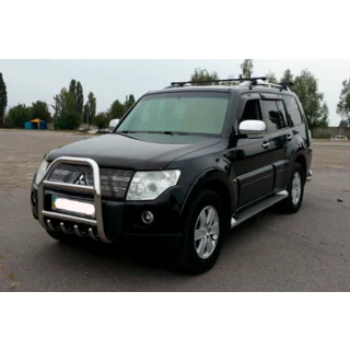 Kengurbārs QT007 (nerūsējošais tērauds) Mitsubishi Pajero Wagon III 1999–2006 foto 2